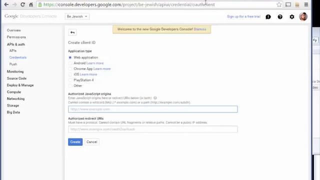 GAnalytics and Google Client-ID and Client-Secret смотреть онлайн