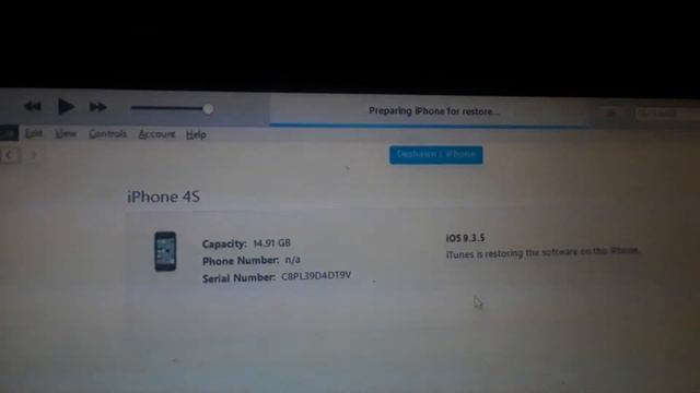 I Downgraded My IPhone 4S Version!|How to Downgrade from iOS 9 to IOS 6! смотреть онлайн