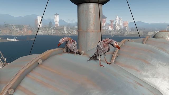 The Watchers - Institute Synth Bird Spies are Watching You - Fallout 4 Lore смотреть онлайн