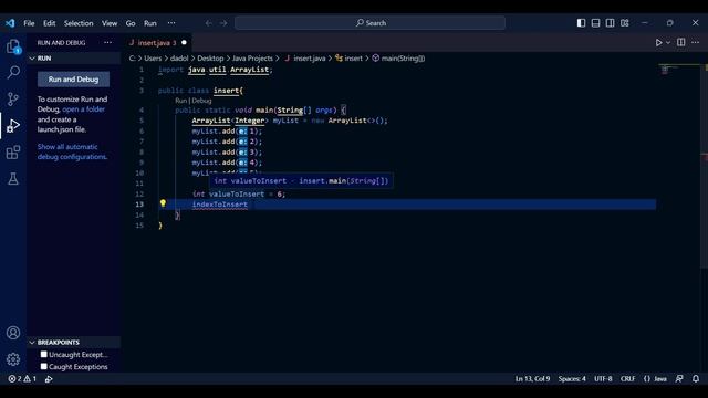 Java Programming // Insert a value in a set of ArrayList смотреть онлайн