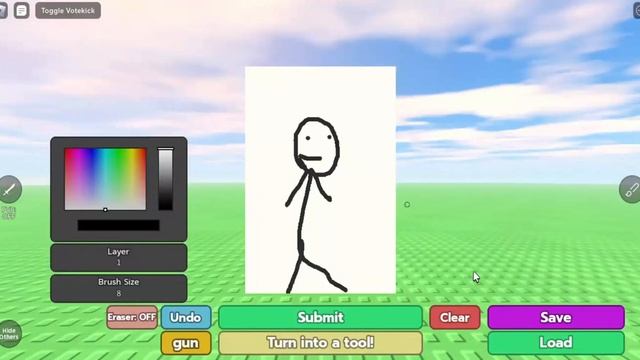 Обзор игры Draw things and turn into them В Роблокс смотреть онлайн