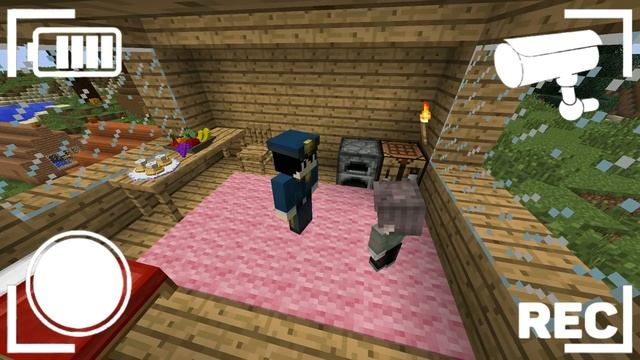 БАБКА ГРЕННИ СЛЕДИТ ЧЕРЕЗ КАМЕРУ ЗА РЕБЕНКОМ И ПОЛИЦЕЙСКИМ В МАЙНКРАФТ | НУБИК В MINECRAFT GRANNY