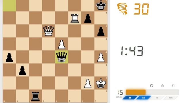 Challenge me on lichess.Puzzle Storm.3 min.How many points did you get???Write in commentaries. смотреть онлайн