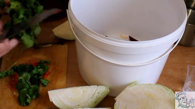 Мжаве комбосто - Соленая капуста по Грузински, Гурийски.მჟავე კომბოსტოს смотреть онлайн