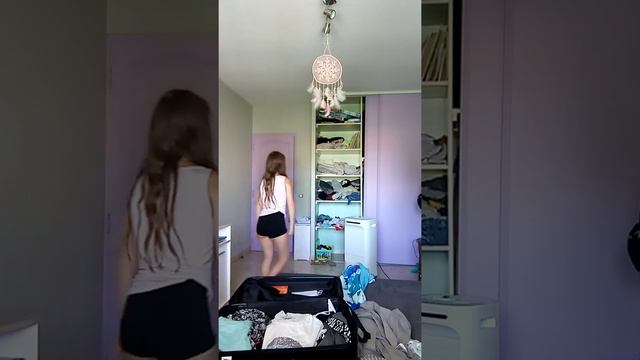 c'est la deuxième partie de la valise voilà demain morning routine avant de partir en vacances ❤️ смотреть онлайн