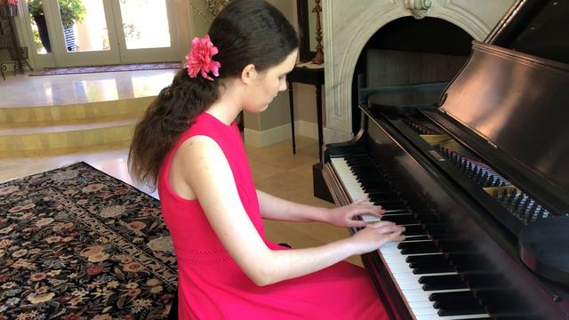 Grace Baffer playing Chopin - Nocturne in E Flat Major (Op. 9 No. 2) смотреть онлайн