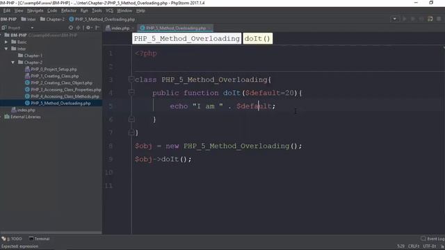 009 Method Overloading смотреть онлайн
