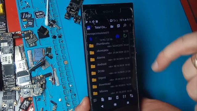 Очистить память телефона // Скрытая папка андроид // Срочно очистите эту папку смотреть онлайн