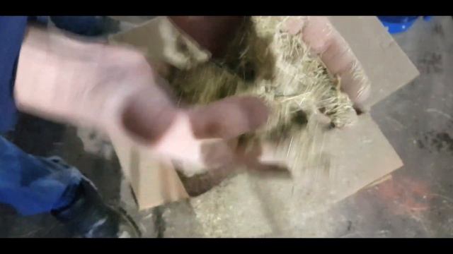 Обзор измельчителя сена/соломы "Саранча" 7,5 кВт смотреть онлайн