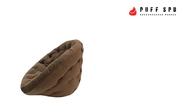 Обзор огромного раскладного кресло-матрас Futon 4XXXXL из нежного велюра шоколадного цвета смотреть онлайн