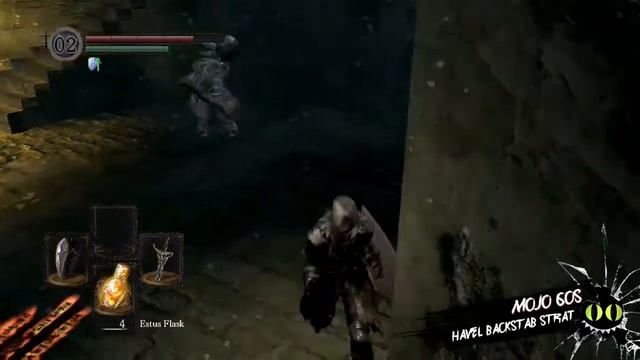 Dark Souls - Havel Backstab Strategy смотреть онлайн