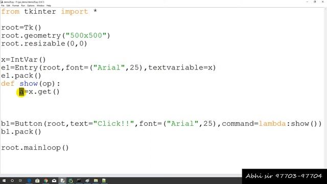 Python GUI with Tkinter in hindi part 35 смотреть онлайн