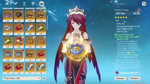 Try to get Rosaria and Level her up - Genshin Impact Chill Stream смотреть онлайн