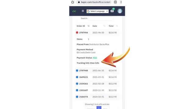 Как найти трэк-номер посылки на телефоне и компьютере в кабинете Bepic / Как отследить посылку