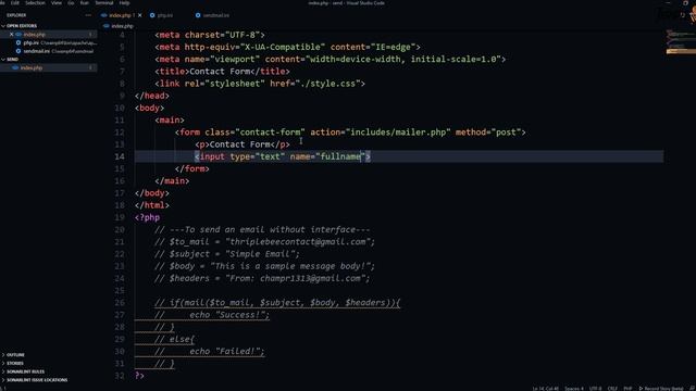 PHP Programming 22 - Full Functional Contact Form & Configure a Local Mail Server - Sinhala смотреть онлайн