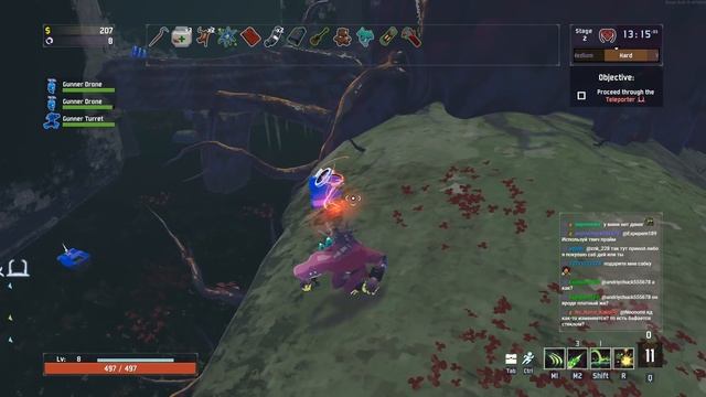 Полная версия забега с открытием Акрида // Risk of Rain 2 #17 смотреть онлайн