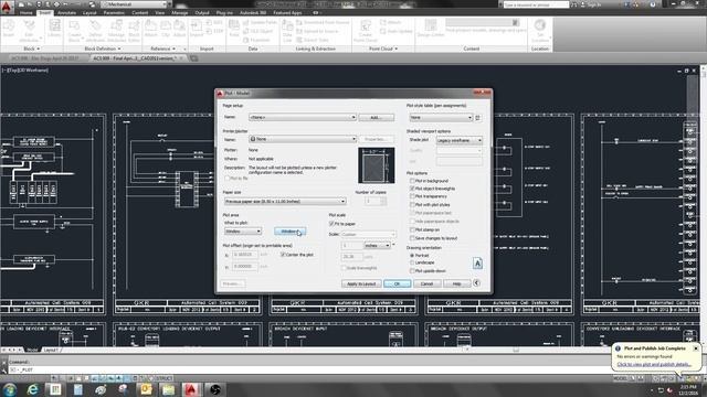 How to print autocad drawing - autocad - video 136 смотреть онлайн