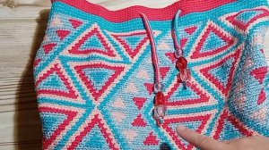 Сумка МОЧИЛА крючком. Детали.