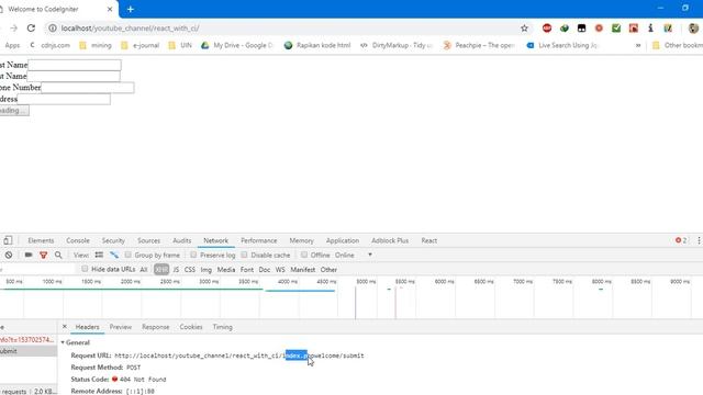 Codeigniter React Insert Part : 1.2 : deprecated смотреть онлайн