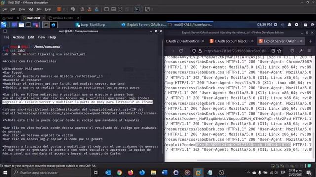 Lab: OAuth account hijacking via redirect uri смотреть онлайн