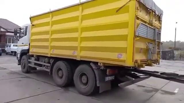 Обзор самосвала зерновоза Донгфенг Dongfeng Часть 1