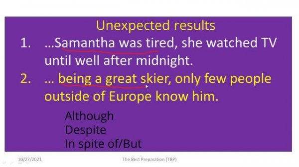 Class 11 English Grammar Unit 10. Despite, In spite of, Although, However, Even though Best E-Guide