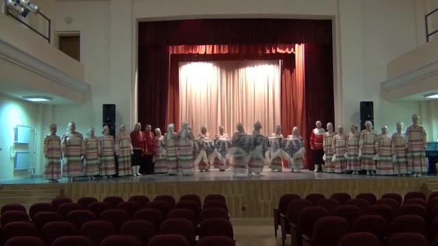 "У ворот гусли вдарили", хороводная плясовая села Прудки Красногвардейского р-на Белгородской обл. смотреть онлайн