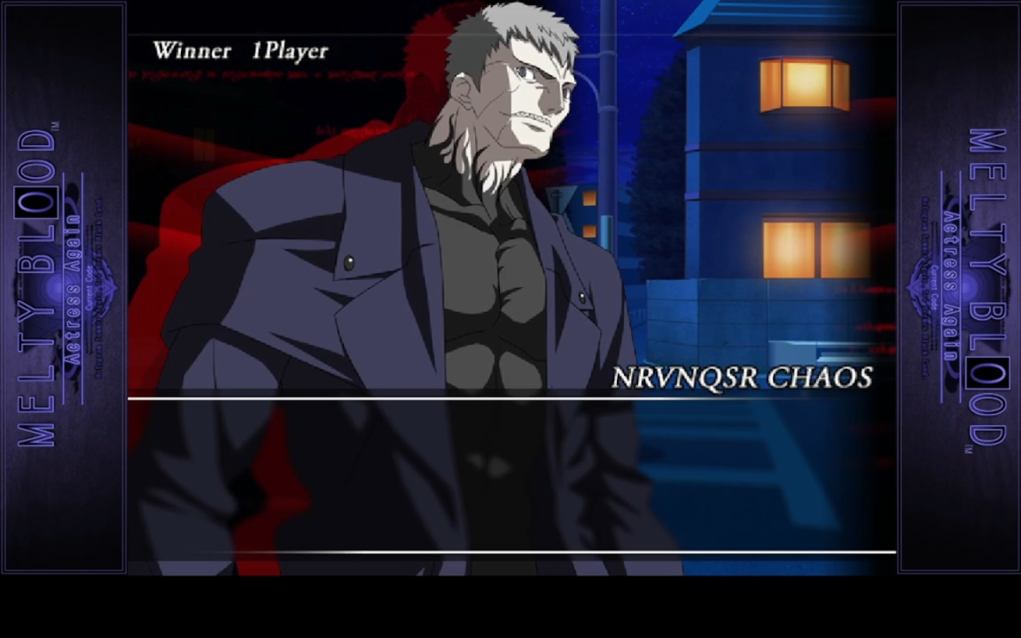 MELTY BLOOD Actress Again Current Code.Nrvnqsr Chaos vs Warachia [ネロ・カオスVSワラキアの夜] смотреть онлайн
