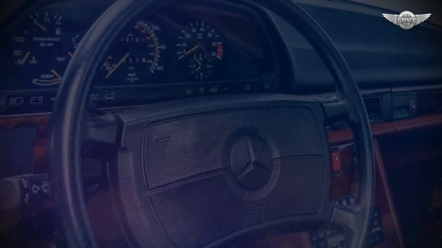 1989 Mercedes-Benz 560 SEC c126 finished in Cabernet Red смотреть онлайн