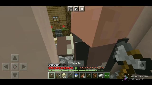Minecraft part-1( Moving Villagers to my town hall) смотреть онлайн