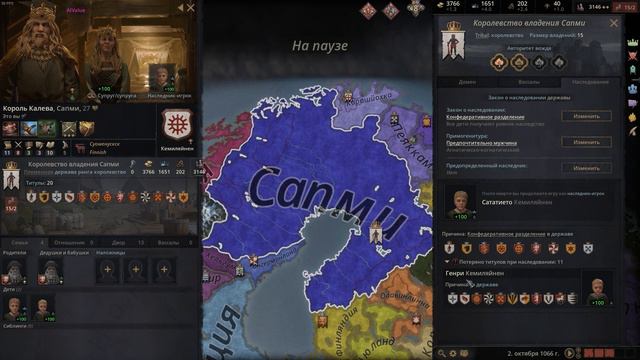 Crusader Kings 3 Всё о Наследовании Гайд