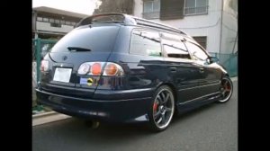 Tuning Toyota Caldina  2015.Тюнинг Тайм Toyota Caldina февраль 2015