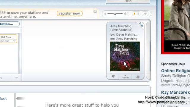 Pandora Internet Radio Learns and Streams Your Music DNA Online смотреть онлайн