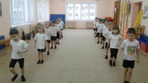 Разминка "Богатырская сила" для детей старшего дошкольного возраста.