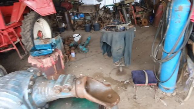 #T40#Какставитьпружинынапереднейбортовойт40ам#трактор#ремонтТ40ам Восстановление т 40 ам часть 6