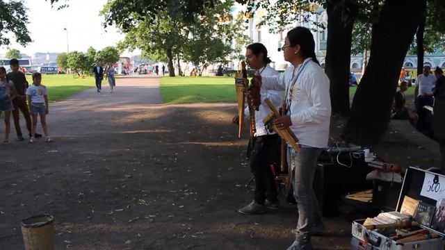 Inty Pakarina (Alfredo Cañamar) & Runa Kay - Danza del fuego 26.07.19 смотреть онлайн