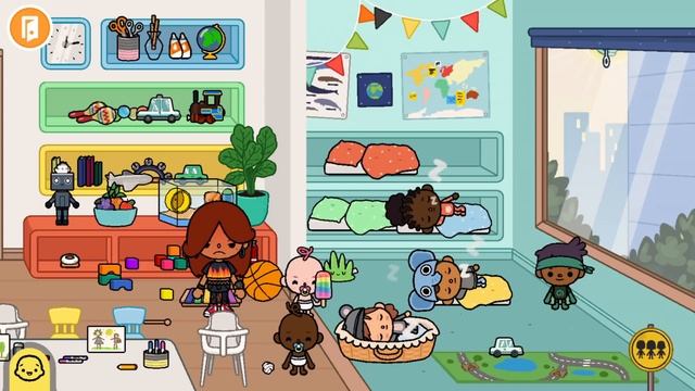 Детский сад! Сериал НЕЛЮБИМАЯ МАТЕРЬЮ ДОЧЬ Тока Бока Toca Life World смотреть онлайн