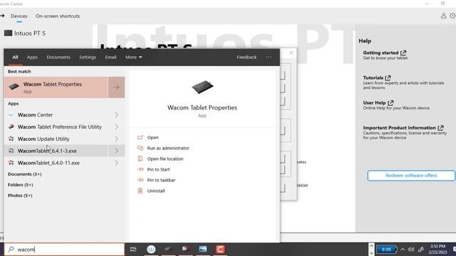 Getting Started with a Wacom Intuos Art Tab смотреть онлайн