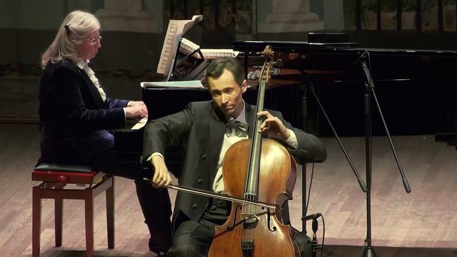Eugene Prokoshin (cello) & Olga Novikova (piano) play Rakhmaninov "Serenade". смотреть онлайн