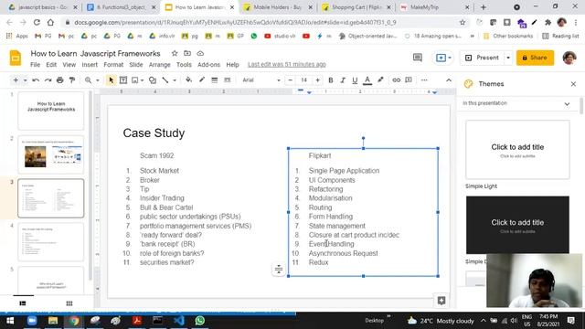 How to learn Javascript Frameworks React Js Demo by Praveen gubbala english смотреть онлайн