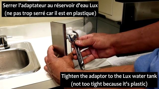 Gamea Lux - How to install the Water Tank Adaptor / Comment installer l'adaptateur d'eau смотреть онлайн