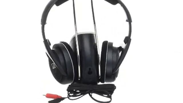 Sennheiser RS120 Over-Ear 900MHz Wireless RF Headphones with Charging Cradle смотреть онлайн