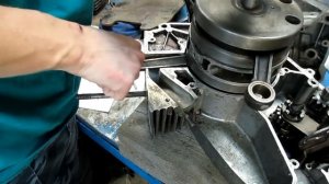 Установка коленвала JAWA 634 (Ява 634)