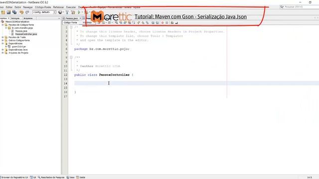 Maven - Importando a API do Gson no Netbeans смотреть онлайн