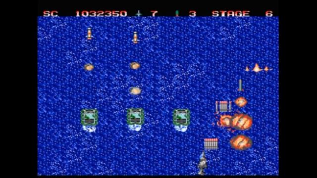 Sega Mega Drive 2 (Smd) 16-bit Task Force Harrier EX Stage 6