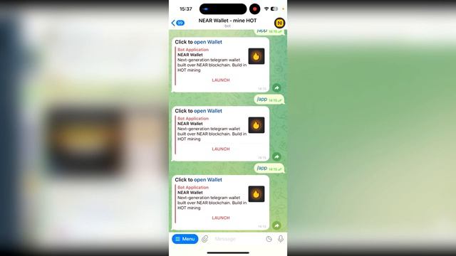 HOT NEAR Wallet майнинг токена HOT, как продать HOT
