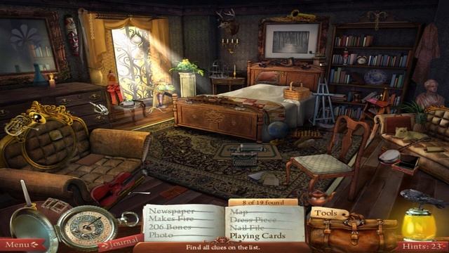 Let's Play - Midnight Mysteries 1 - The Edgar Allan Poe Conspiracy - Chapter 4 смотреть онлайн