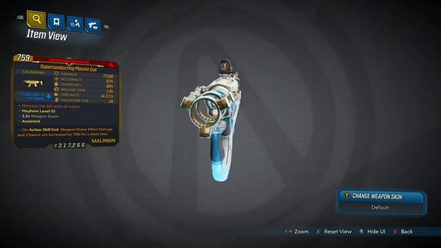 Borderlands 3: Plasma Coil, legendary SMG. Extremely high damage and fire rate. Deals splash damage смотреть онлайн