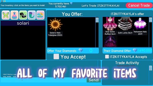 What people TRADE FOR THE SOLARIX HALO! ‼️shocking offers‼️| Roblox Royale High TRADING смотреть онлайн