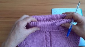 Манишка на девочку , обзор расчёты по вязанию.